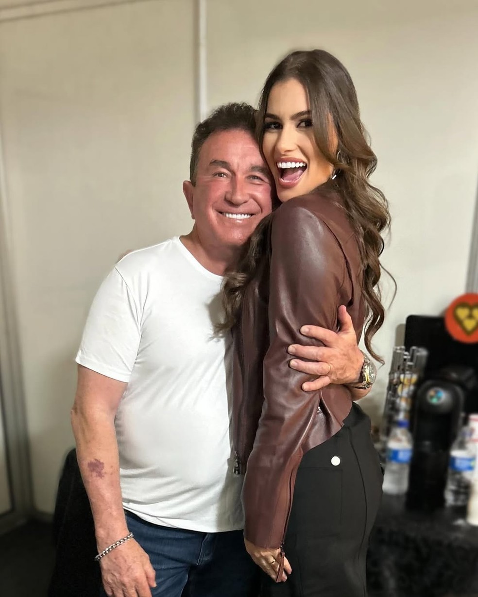 Amado Batista e Calita Franciele — Foto: Reprodução/Instagram