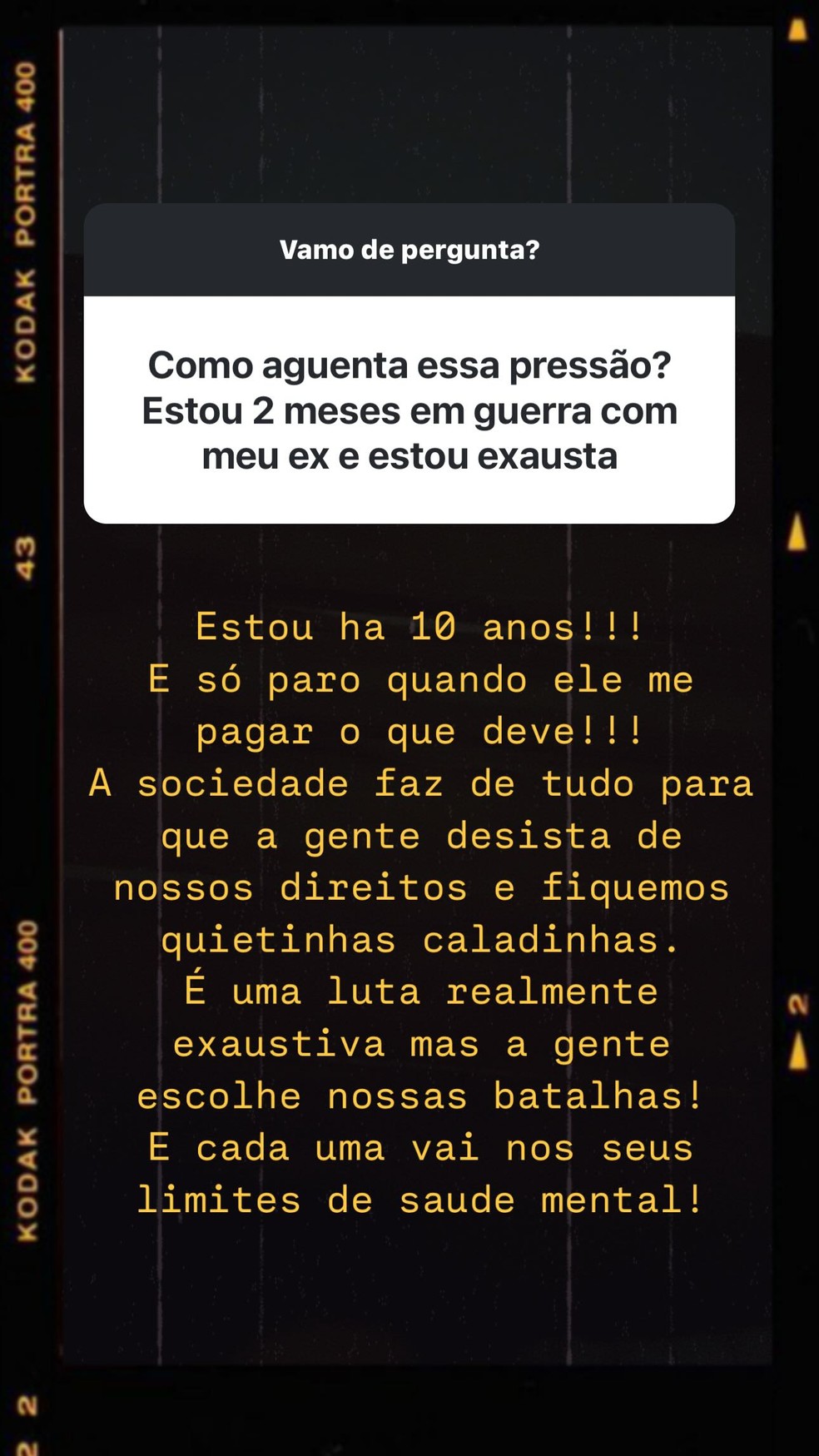 Samara Felippo comenta briga na Justi&ccedil;a contra Leandrinho &mdash; Foto: Reprodu&ccedil;&atilde;o/Instagram