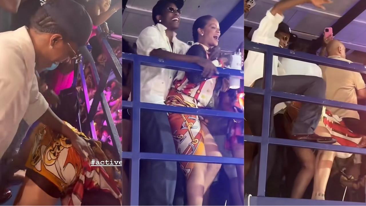 Rihanna e A$AP Rocky fazem dança sensual em festa em Barbados; vídeo - QTU Questões do Universo