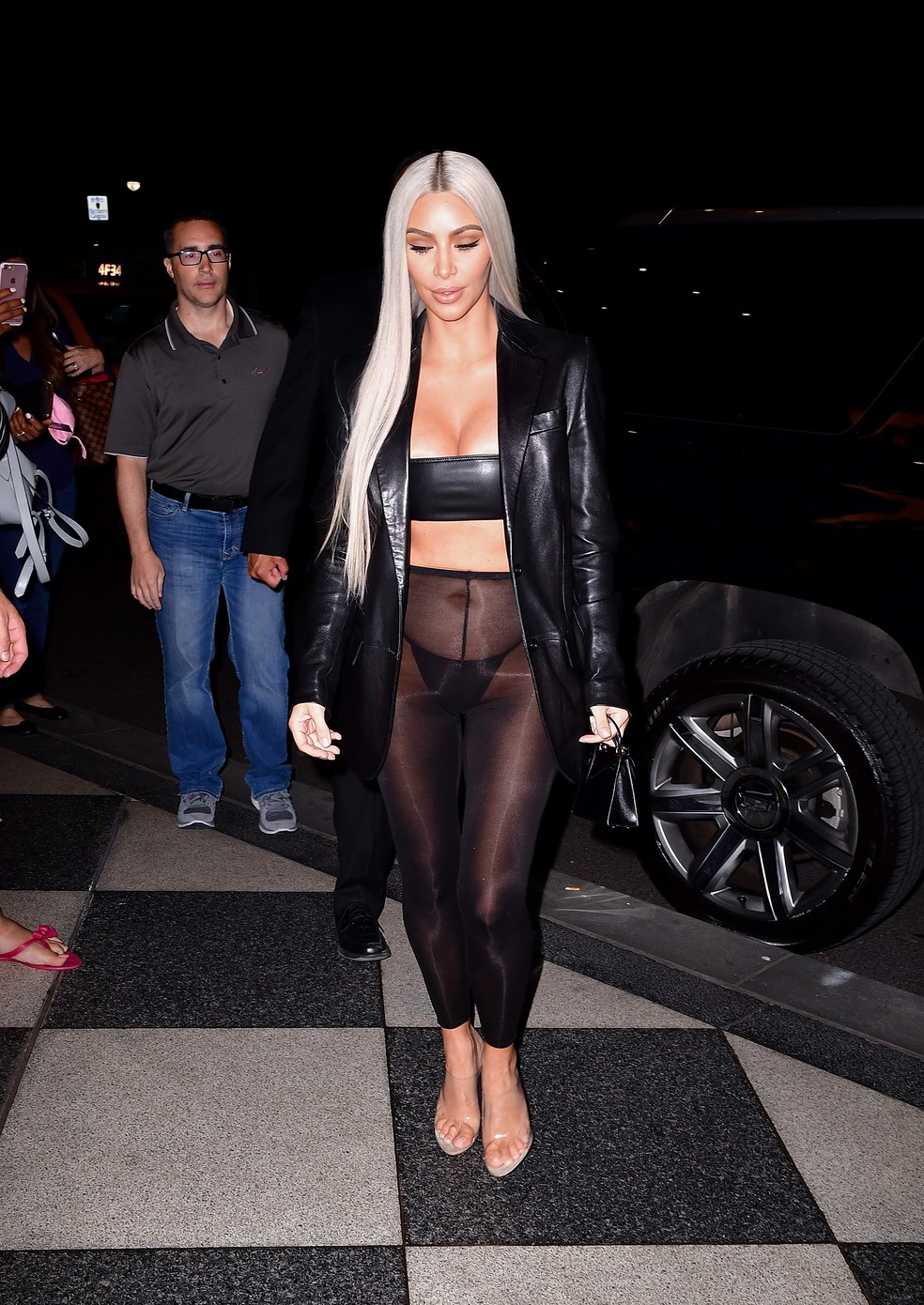 Kim Kardashian em 2017, quando ainda era casada com Kanye West — Foto: Getty Images