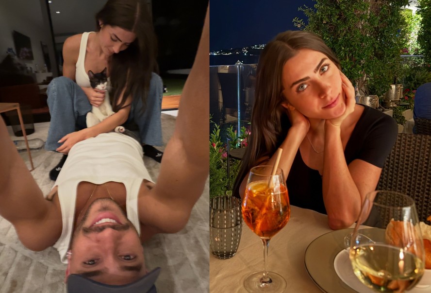André Lamoglia abre fotos com Jade Picon