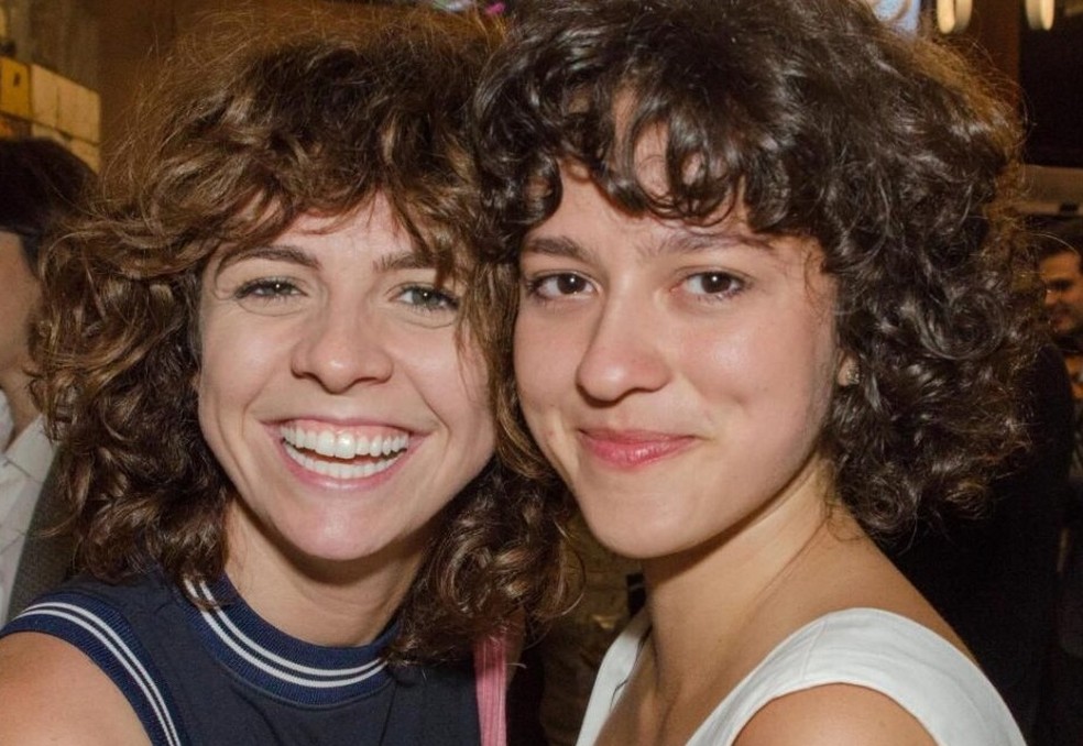 Renata Gaspar e a esposa, a produtora Bebel Luz — Foto: Reprodução/Instagram