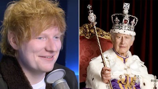 Ed Sheeran diz que foi esnobado pela realeza na coroação: 'Ninguém me convidou'