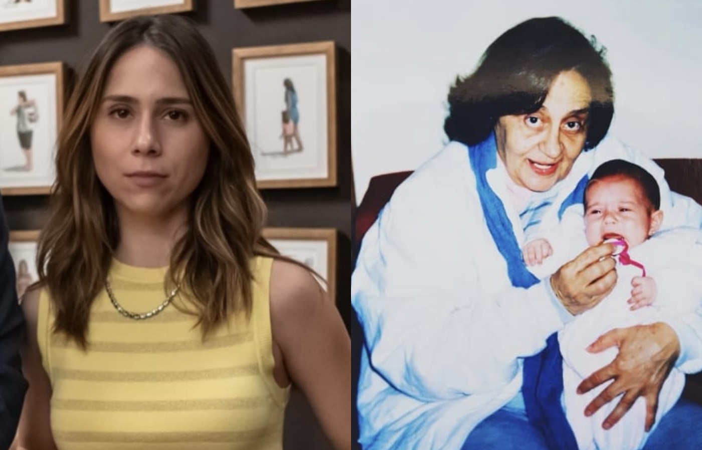 Daphne Bozaski relembra foto no colo de Laura Cardoso após quase nascer em ensaio: 