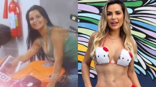 Deolane Bezerra choca internautas com antes e depois da fama: "Ryca Vírus"