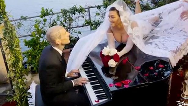 Travis Barker e Kourtney Kardashian se casaram em Portofino, na Itália