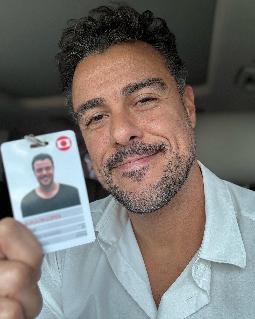 Joaquim Lopes deixa a TV Globo — Foto: Reprodução/Instagram
