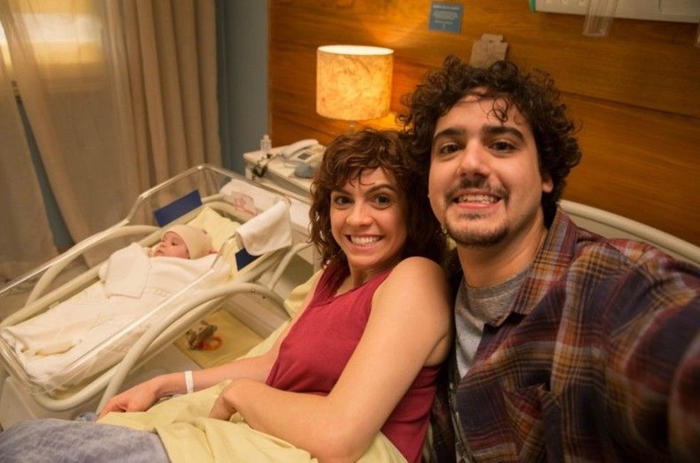Renata Gaspar e George Sauma foram os protagonistas de 'Pais de Primeira' (Globo, 2018) — Foto: Divulgação/TV Globo