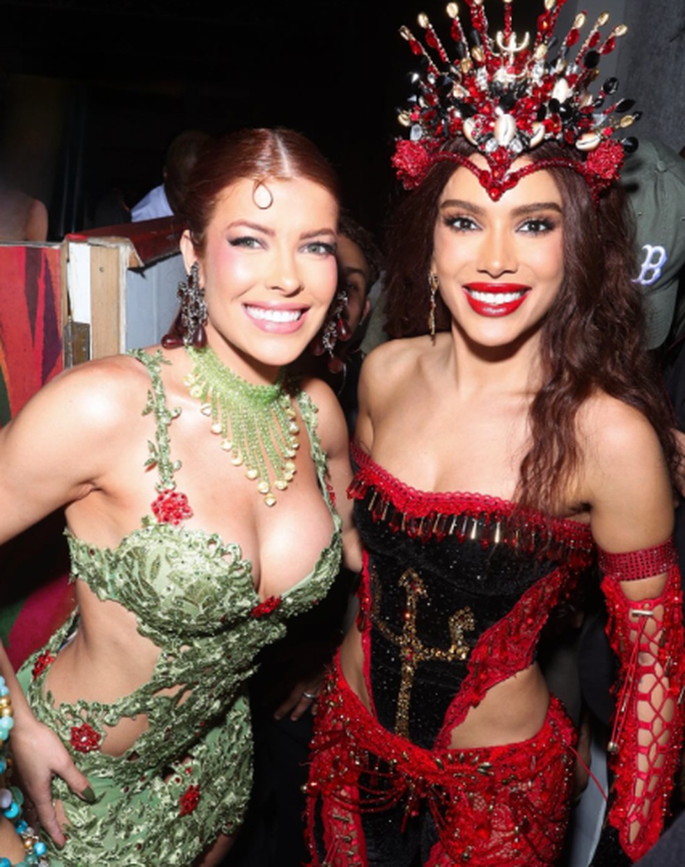 Jaquelline Grohalski e Aniita — Foto: Reprodução/Instagram