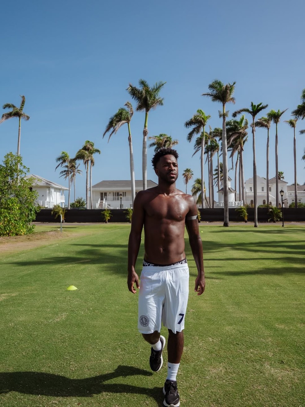 Vini Jr posta fotos na Jamaica — Foto: Reproducao/Instagram