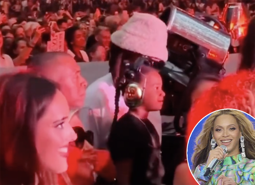 Caçula de Beyoncé, Rumi Carter show da mãe ao lado do pai, JayZ