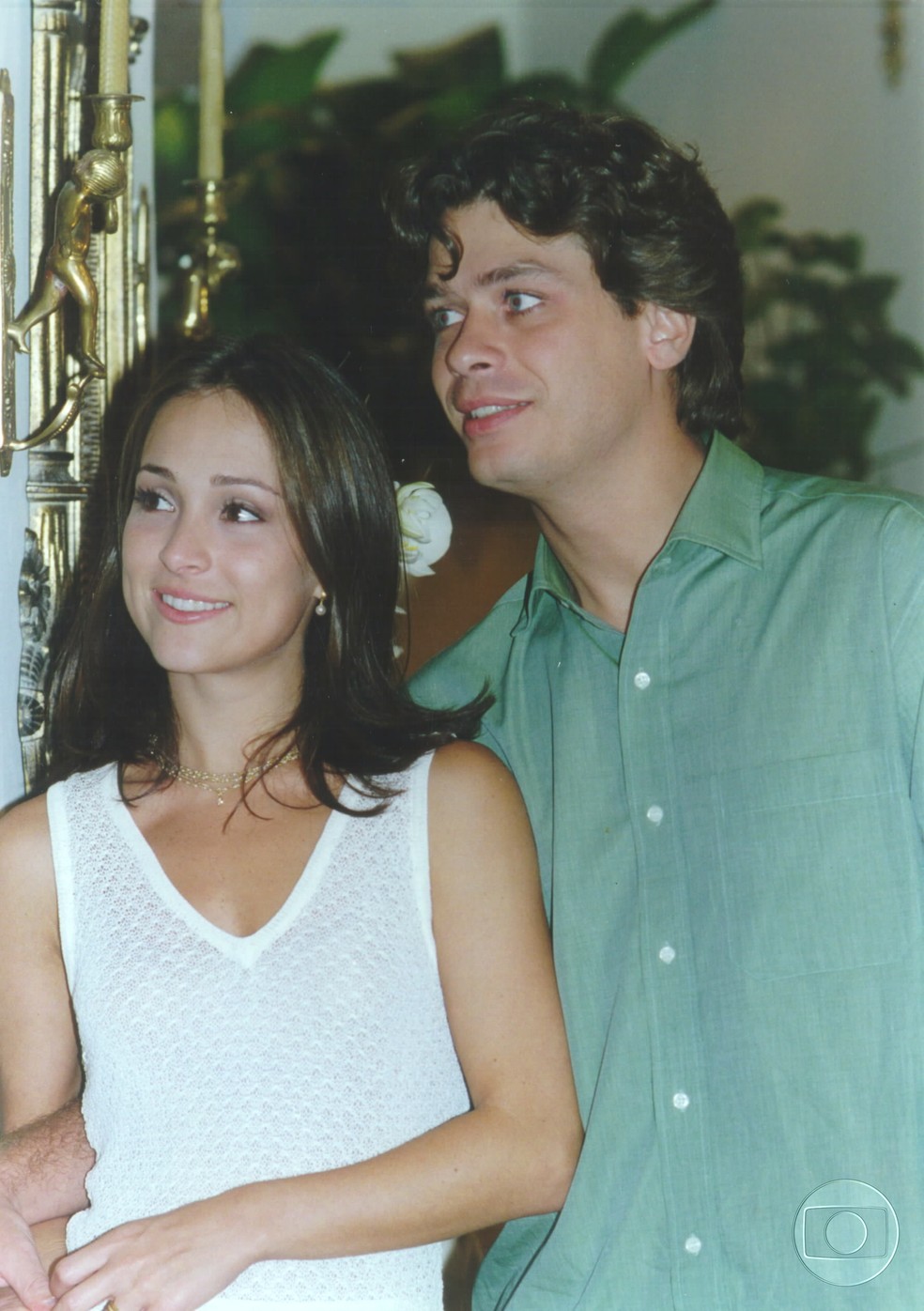 Gabriela Duarte e Fábio Assunção em 'Por Amor' — Foto: Globo