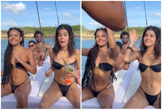 Bella Campos e Julia Dalavia