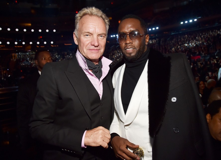 Diddy diz pagar R$ 25 mil por dia para Sting por royalties de sample