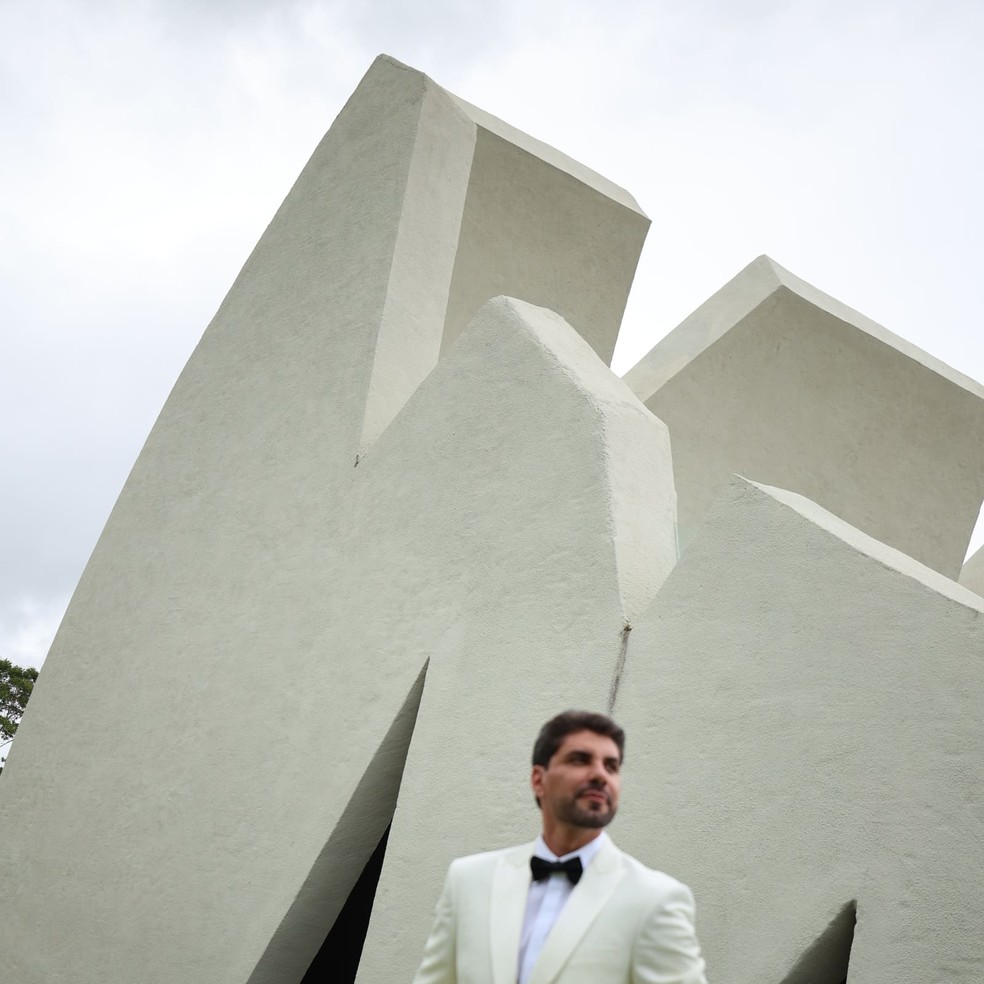 Victor, marido de Miss Brasil Julia Gama — Foto: @mayckonsantosoficial