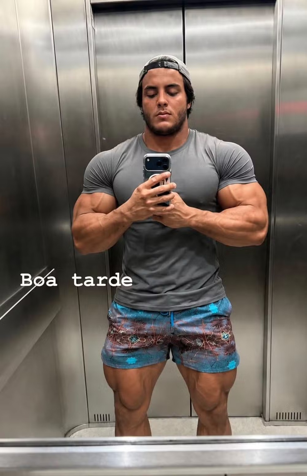 Marcelo Sangalo postou foto feita por IA — Foto: Reprodução/Instagram