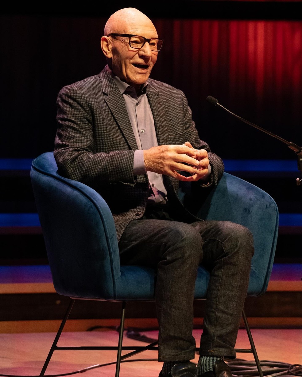 Patrick Stewart — Foto: Reprodução/Instagram