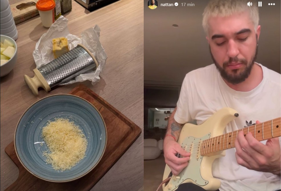 Nattan e Rafa Kalimann curtem noite romântica — Foto: Reprodução/Instagram