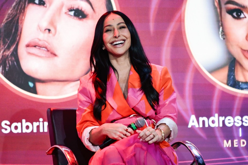Sabrina Sato é homenageada no Festival Mundial de Publicidade de Gramado — Foto: Van Campos/AgNews