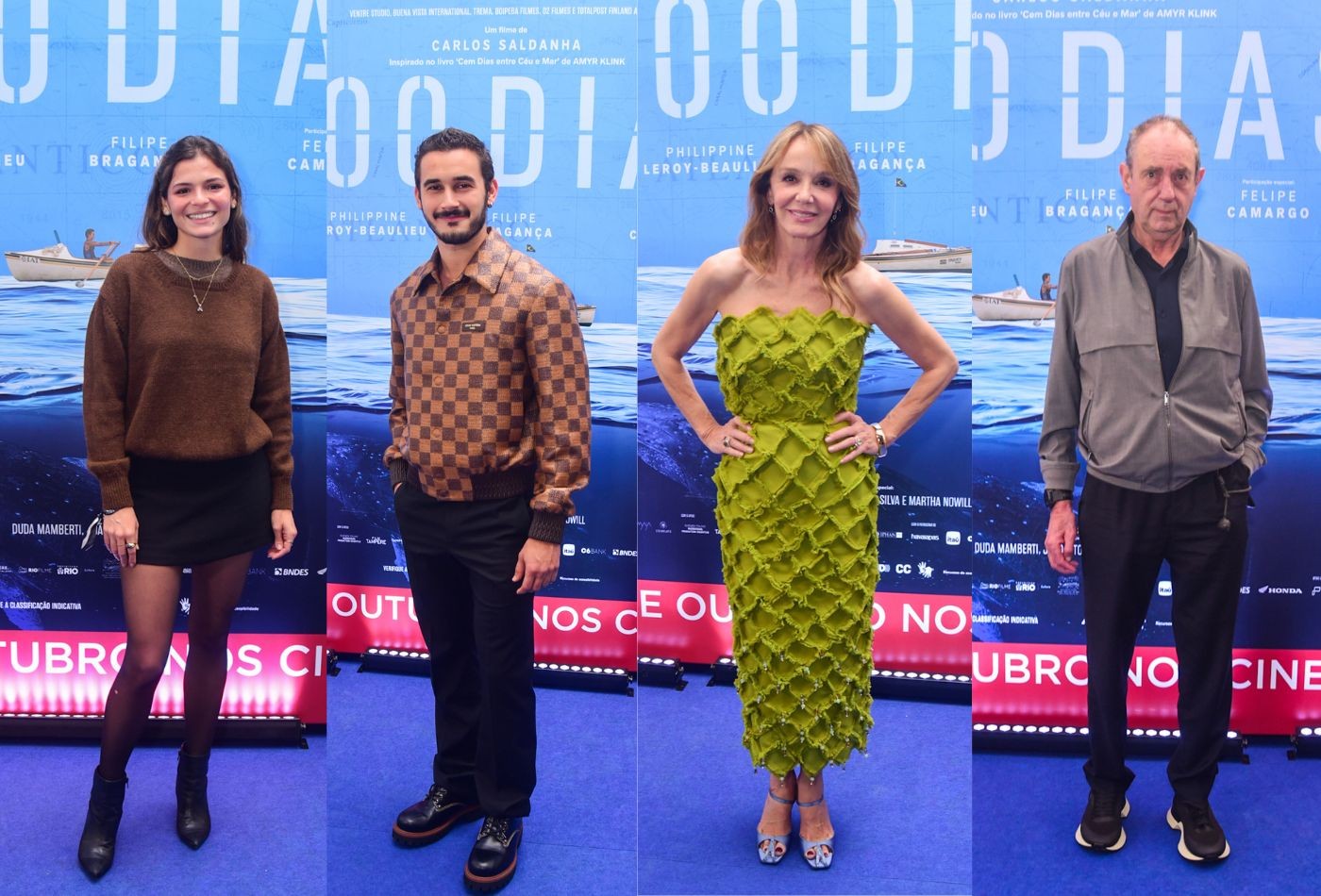 '100 dias': Luana Marquezine e mais famosos prestigiam première em SP