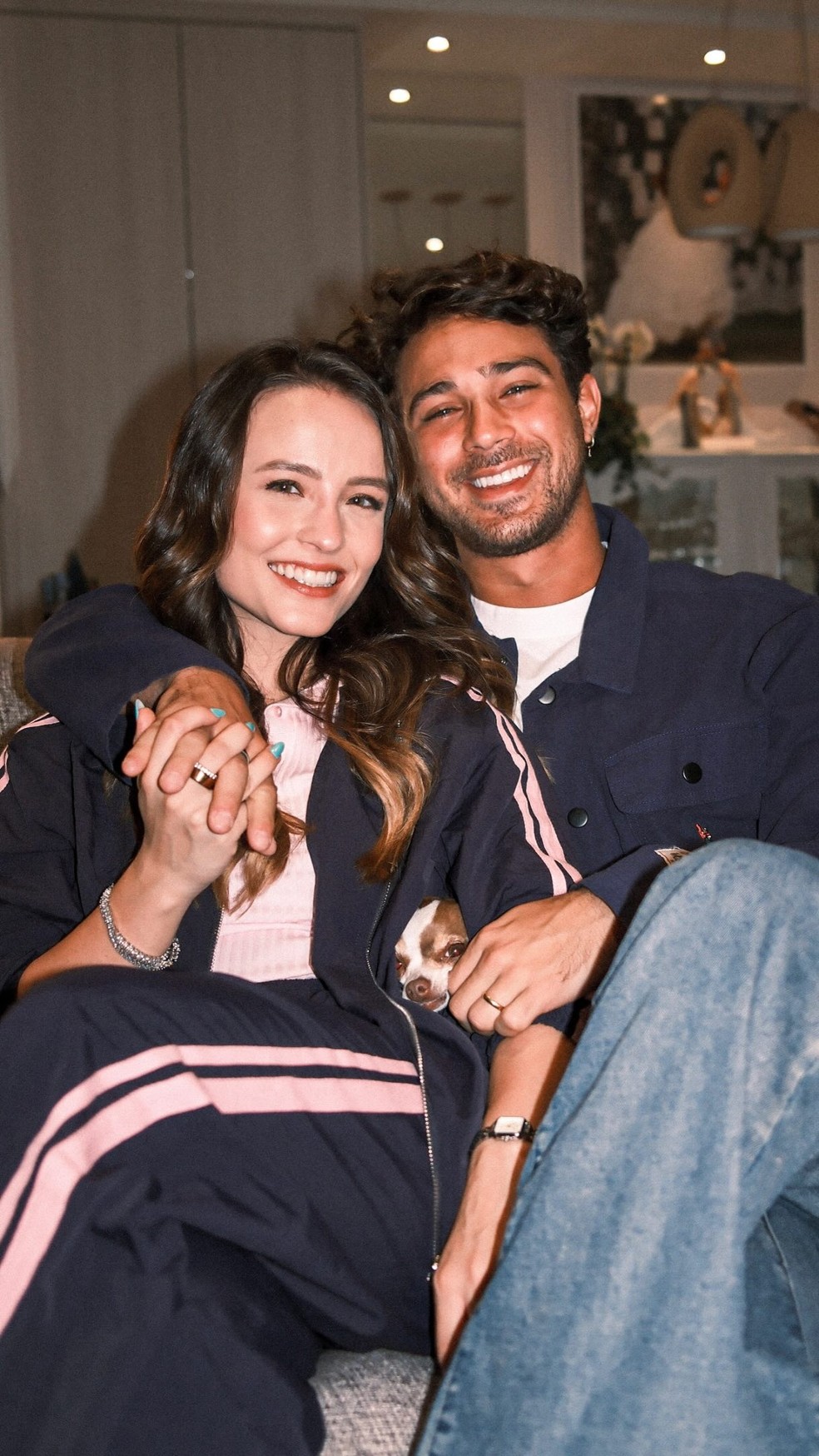 Larissa Manoela e André Luiz Frambach — Foto: Reprodução/Instagram