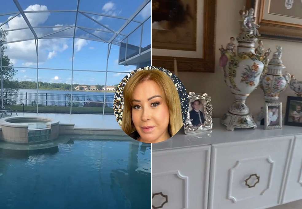 Zilu Godói mostra parte de sua mansão em Orlando, nos EUA — Foto: Reprodução/Instagram
