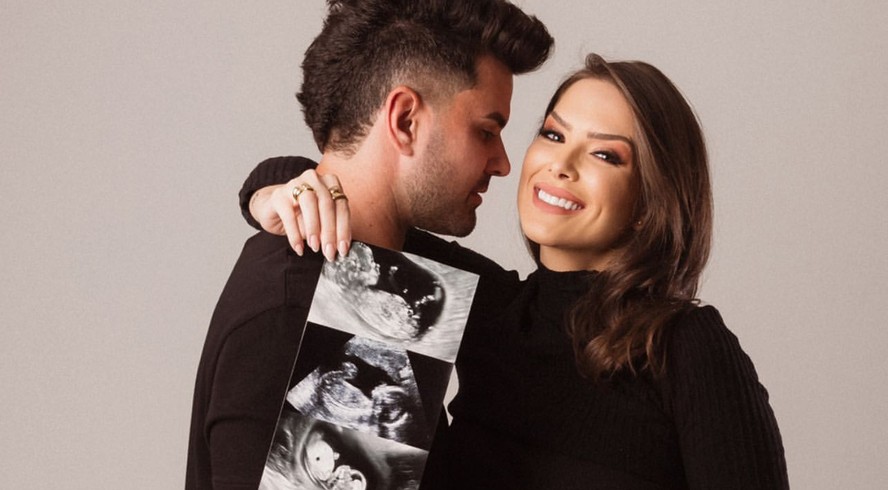 Débora Lyra e Gabriel Gava anunciam que esperam primeiro bebê
