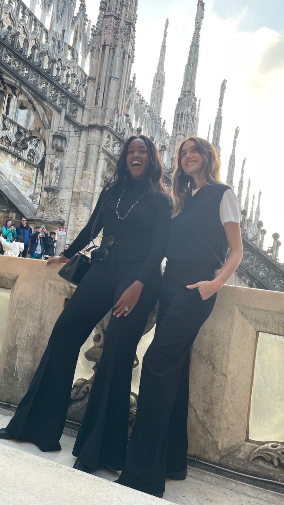 IZA e Sasha Meneghel — Foto: Instagram