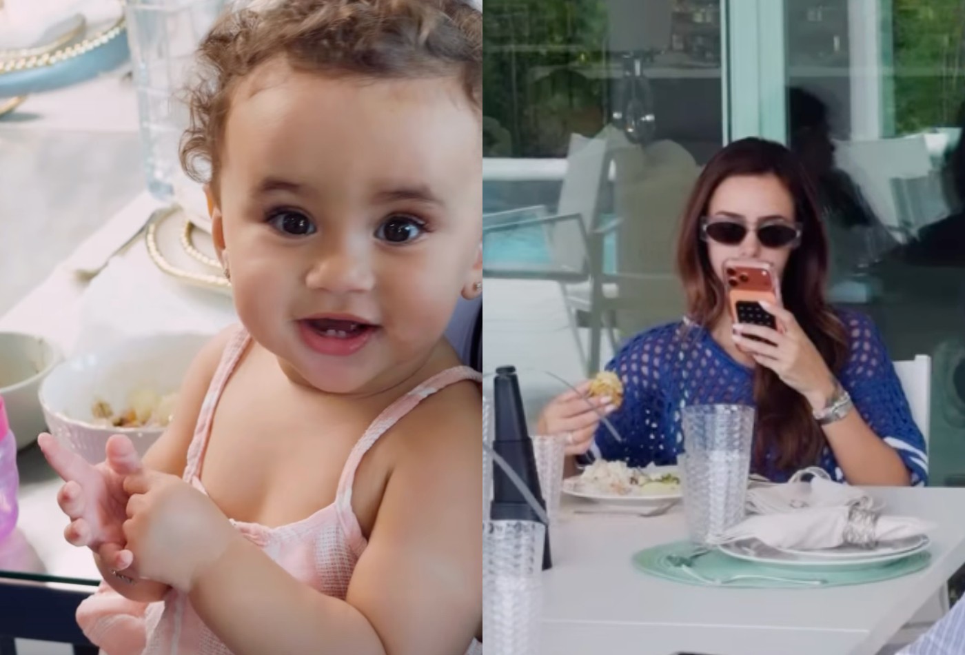 Bruna Biancardi recebe amigos para dia de churrasco e piscina em mansão nos EUA