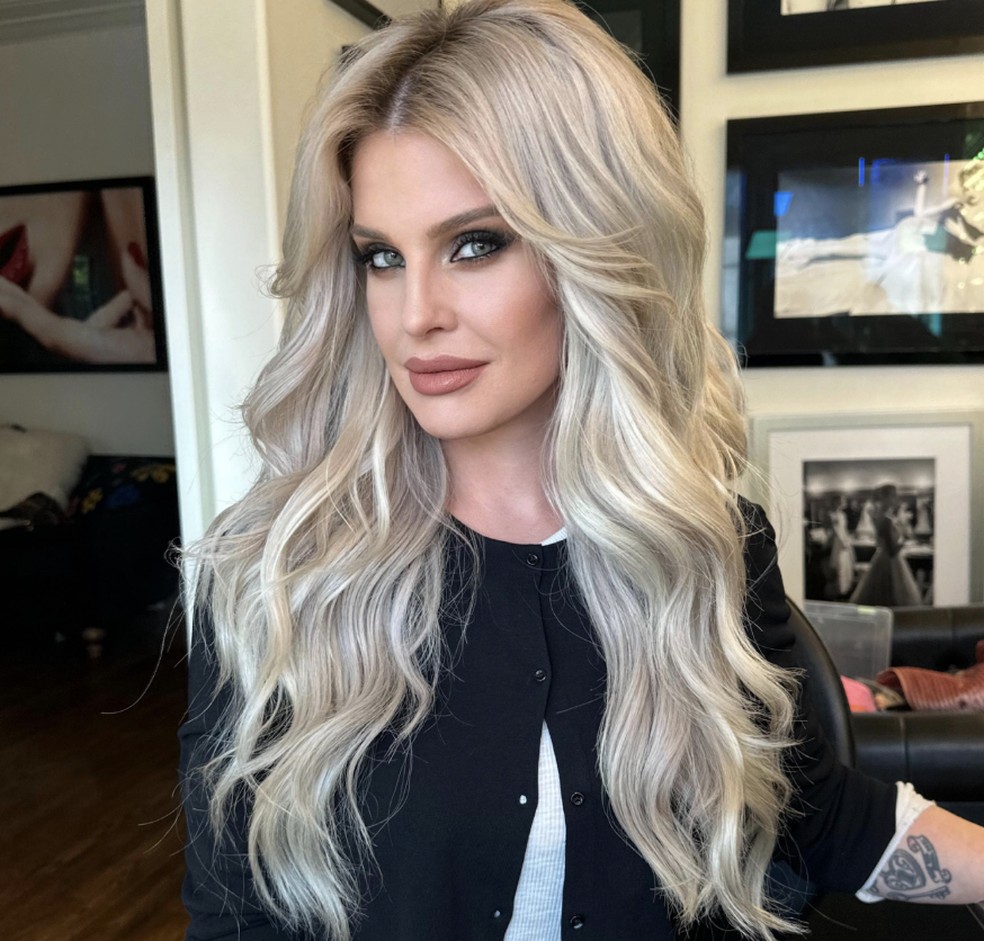 Kelly Osbourne é filha de Sharon e Ozzy Osbourne — Foto: Reprodução/Instagram
