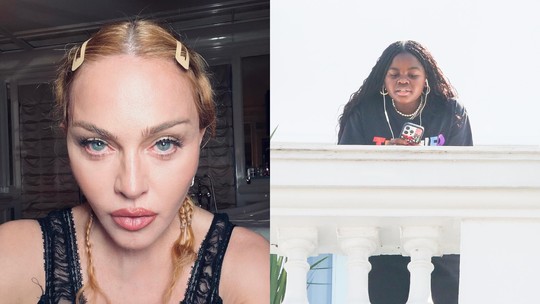 Filha de Madonna, Mercy aparece em varanda de hotel do Rio de Janeiro; fotos