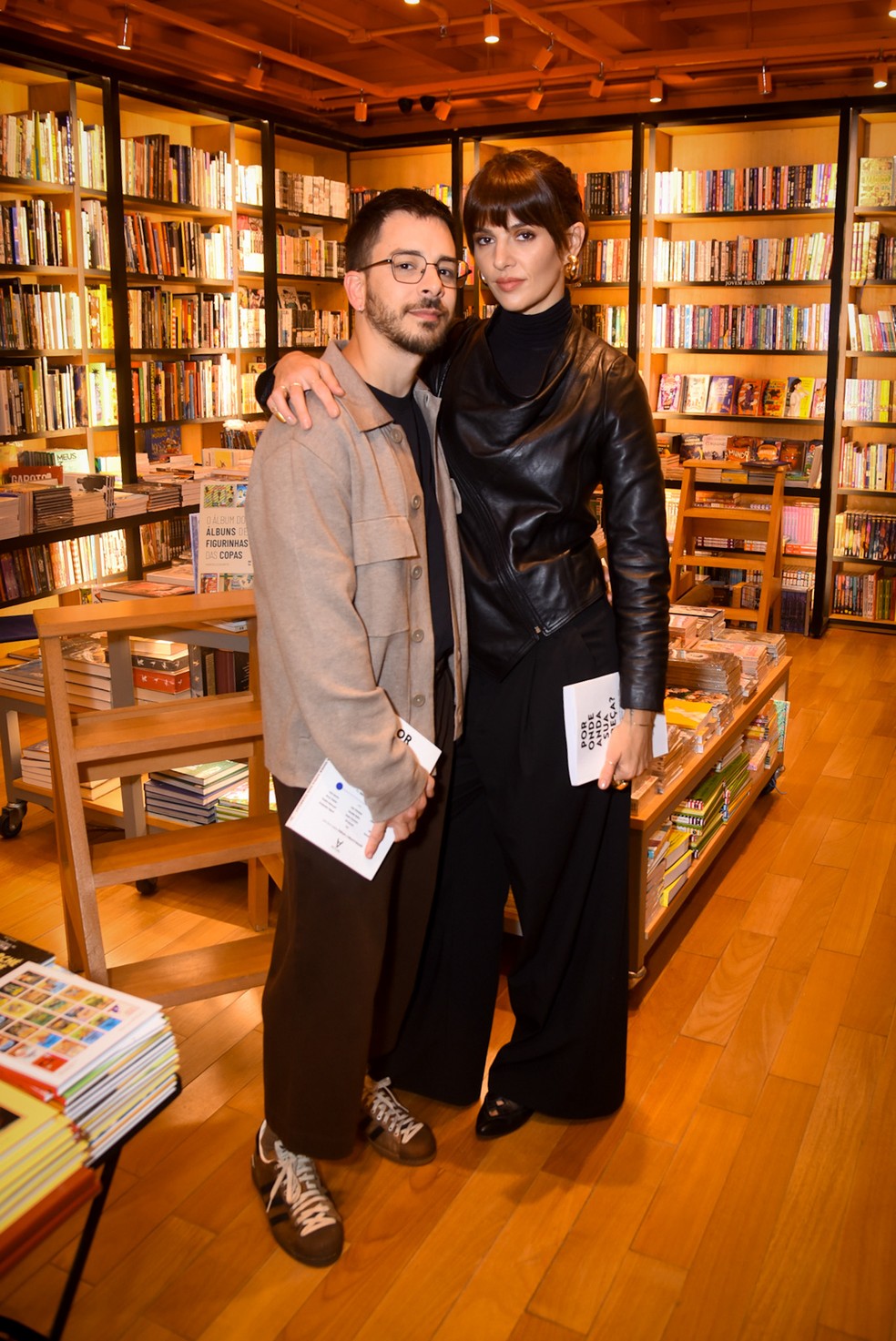 Junior Lima e Monica Benini — Foto: Andy Santana/BrazilNews