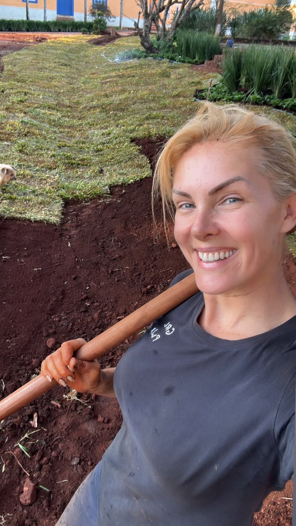 Ana Hickmann mostra bastidores da vida no campo em mansão histórica com Edu Guedes — Foto: Reprodução/Instagram