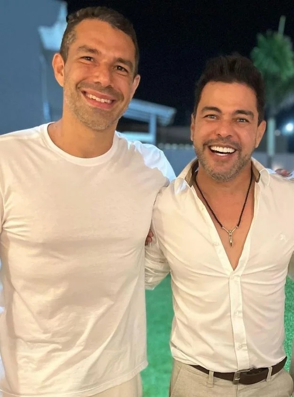 Marcus Buaiz e Zezé Di Camargo — Foto: Reprodução/ Instagram