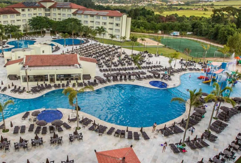 Resort onde vai acontecer a festa de aniversário de Lua Di Felice — Foto: Reprodução/Tauá Resorts