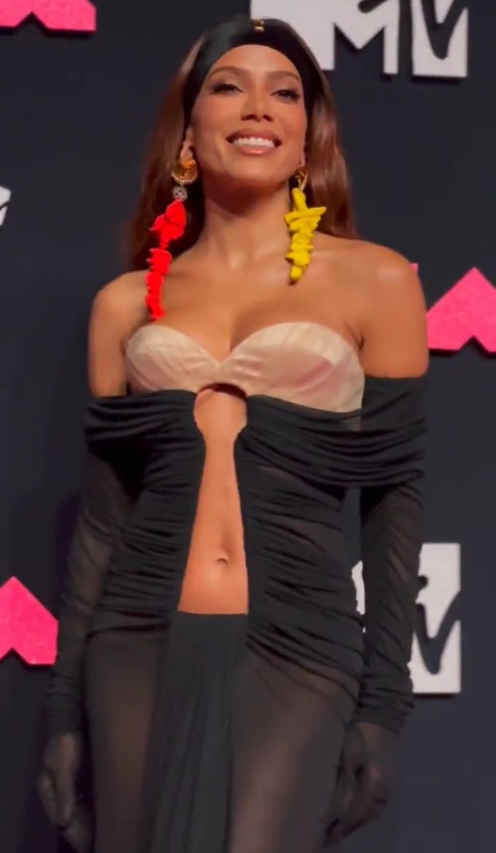 Anitta para o VMA 2023 — Foto: reprodução / twitter
