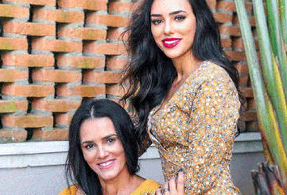 Bruna Biancardi e a mãe, Telma Fonseca — Foto: Reprodução/Instagram