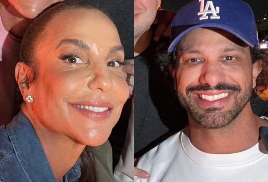 Tiago Maia e Ivete Sangalo foram fotografados juntos nos EUA