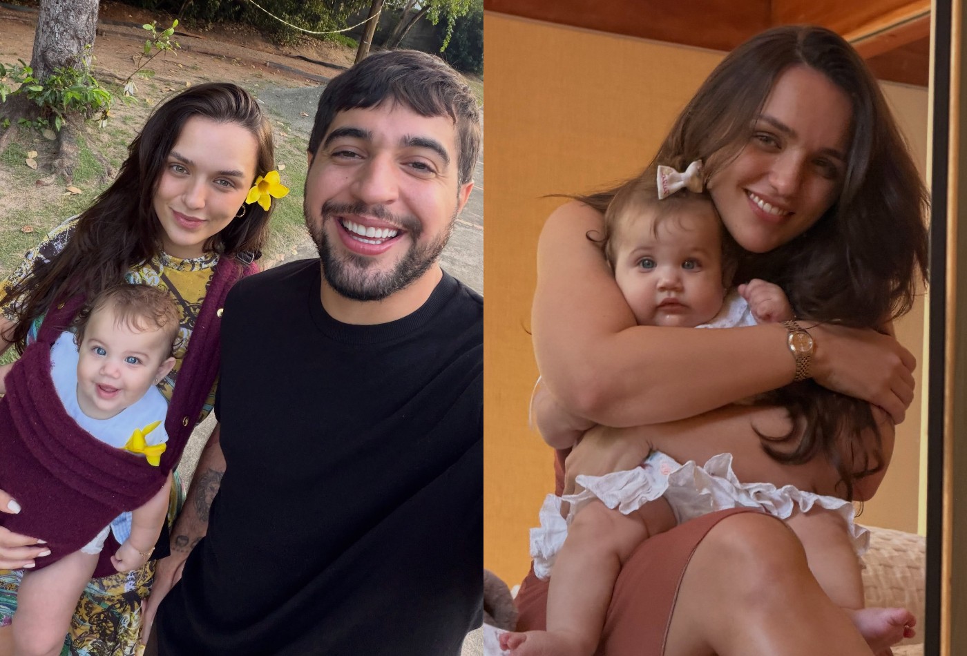 Rafa Kalimann mostra registros em família com Nattan e Zuza rouba a cena: 