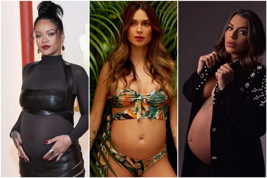 Rihanna, Thaila Ayala e Petra Mattar contam seus desejos de grávida