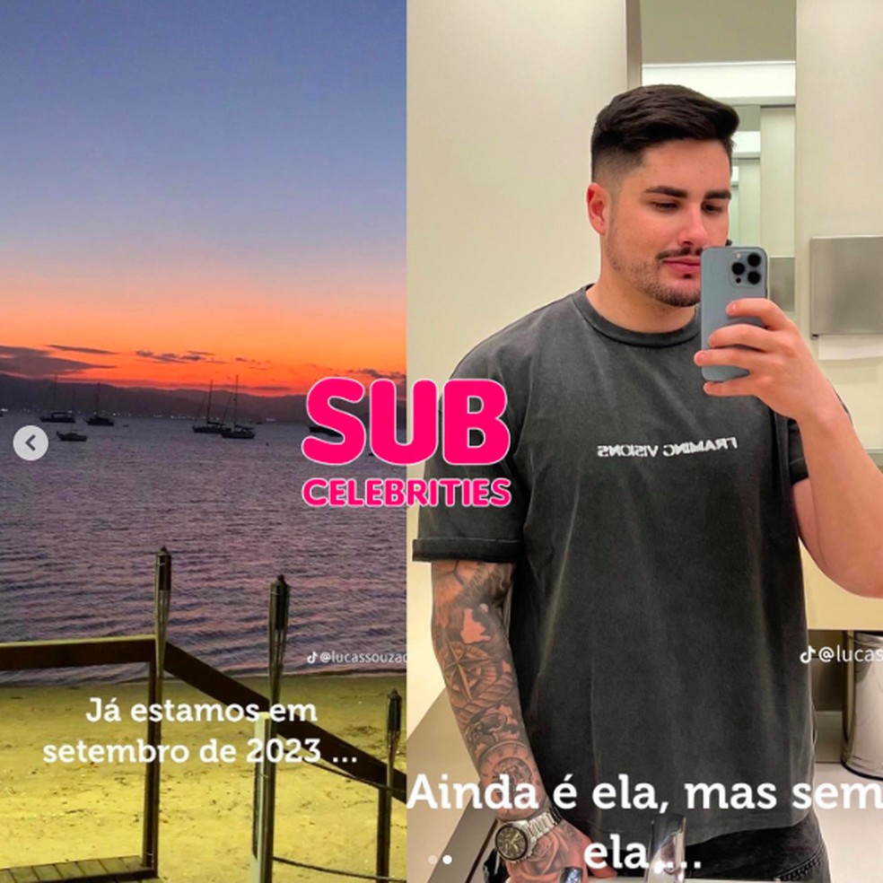 Suposta declaração de Lucas Souza para Jojo Todynho — Foto: Reprodução/ Instagram