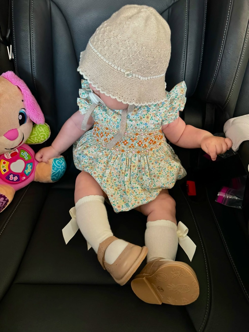 Serena, filha de Luan Santana e Jade Magalhães — Foto: Reprodução/ Instagram