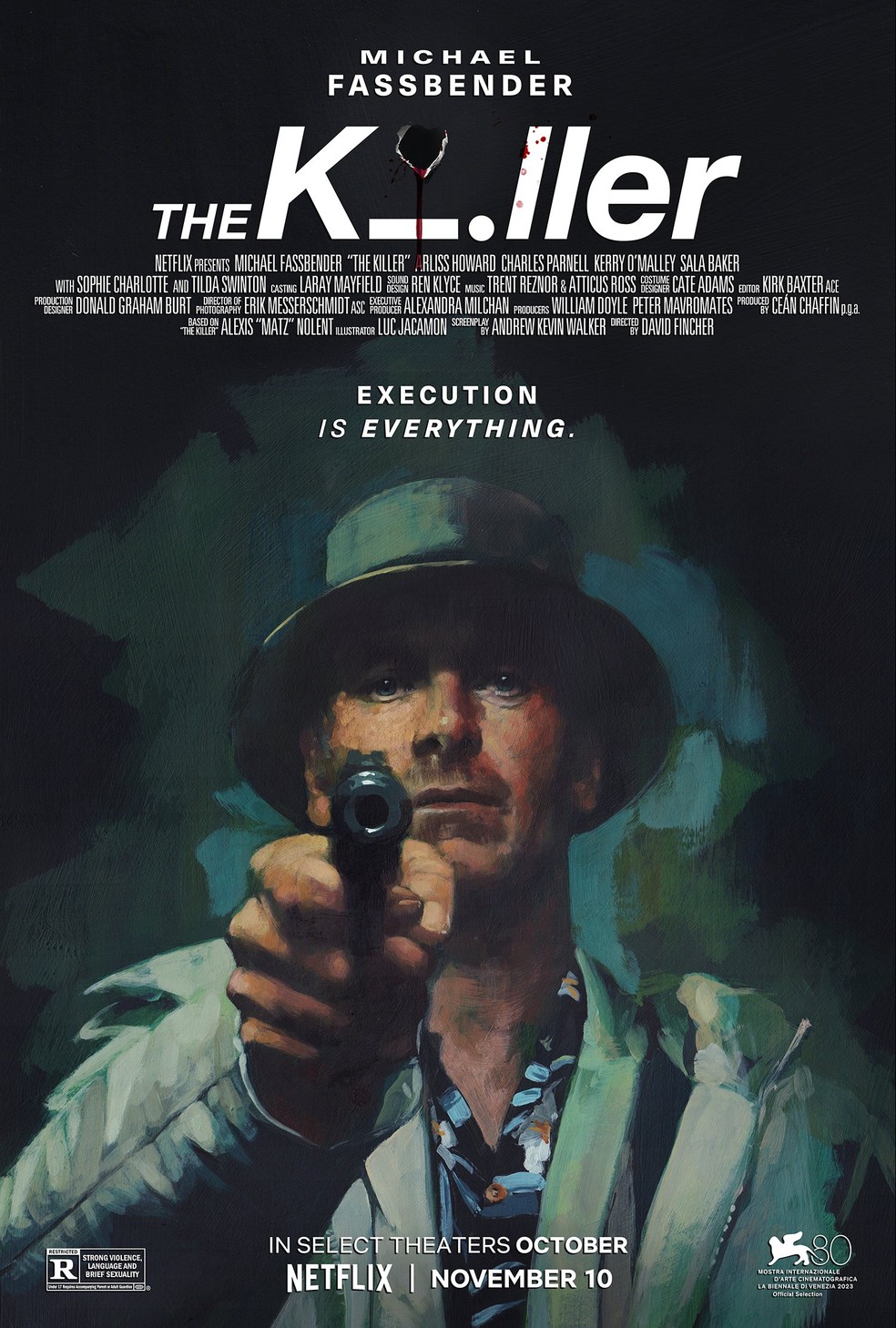 O pôster oficial de 'The Killer' — Foto: Divulgação / Netflix