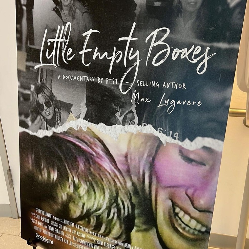 Cartaz do documentário sobre demência 'Little Empty Boxes' — Foto: Reprodução Instagram
