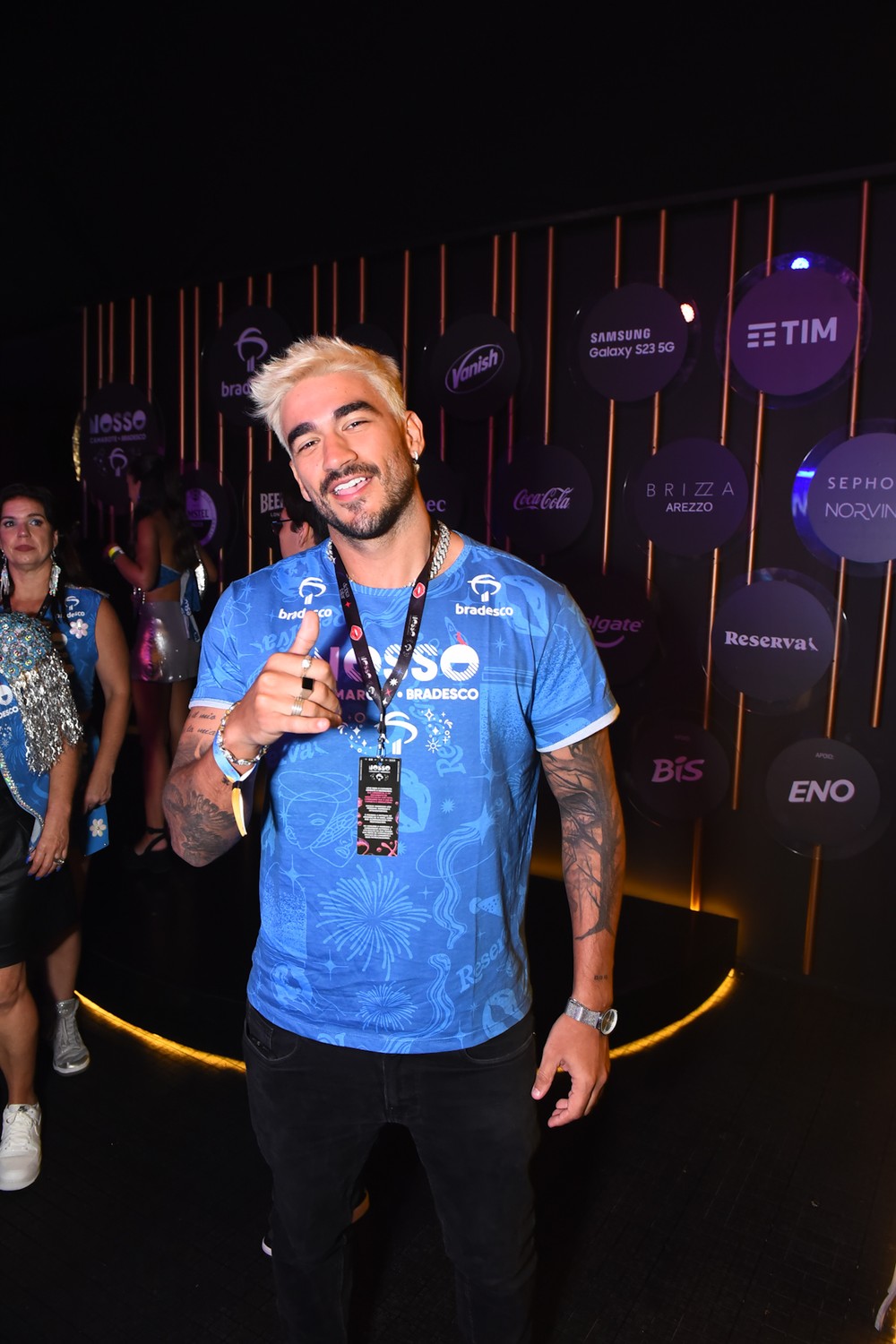 Gui Napolitano dispensa paquera na Sapucaí e explica 'Ficante fiel'