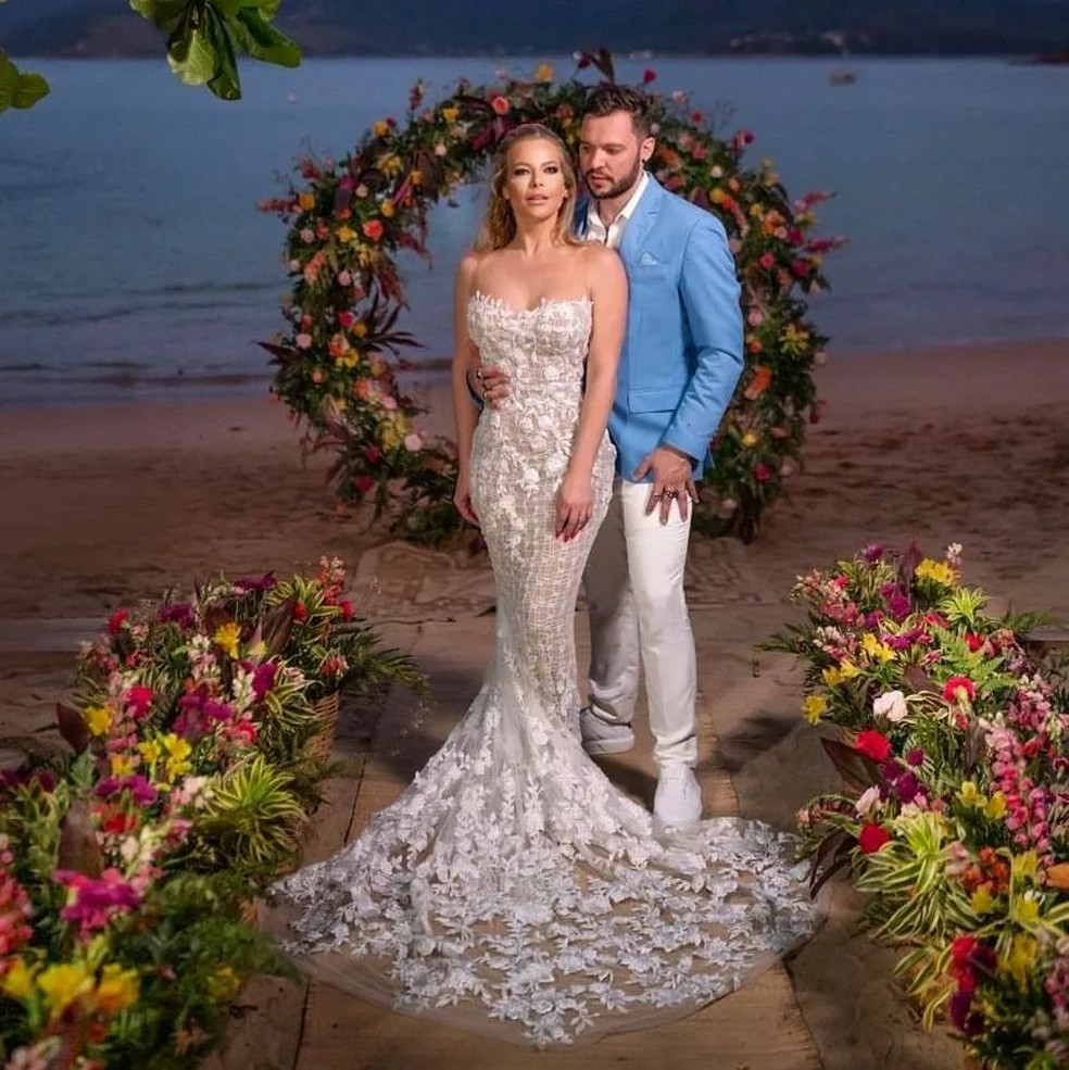 Casamento Jackeline Petkovic e Bruno Araújo — Foto: Reprodução/Instagram