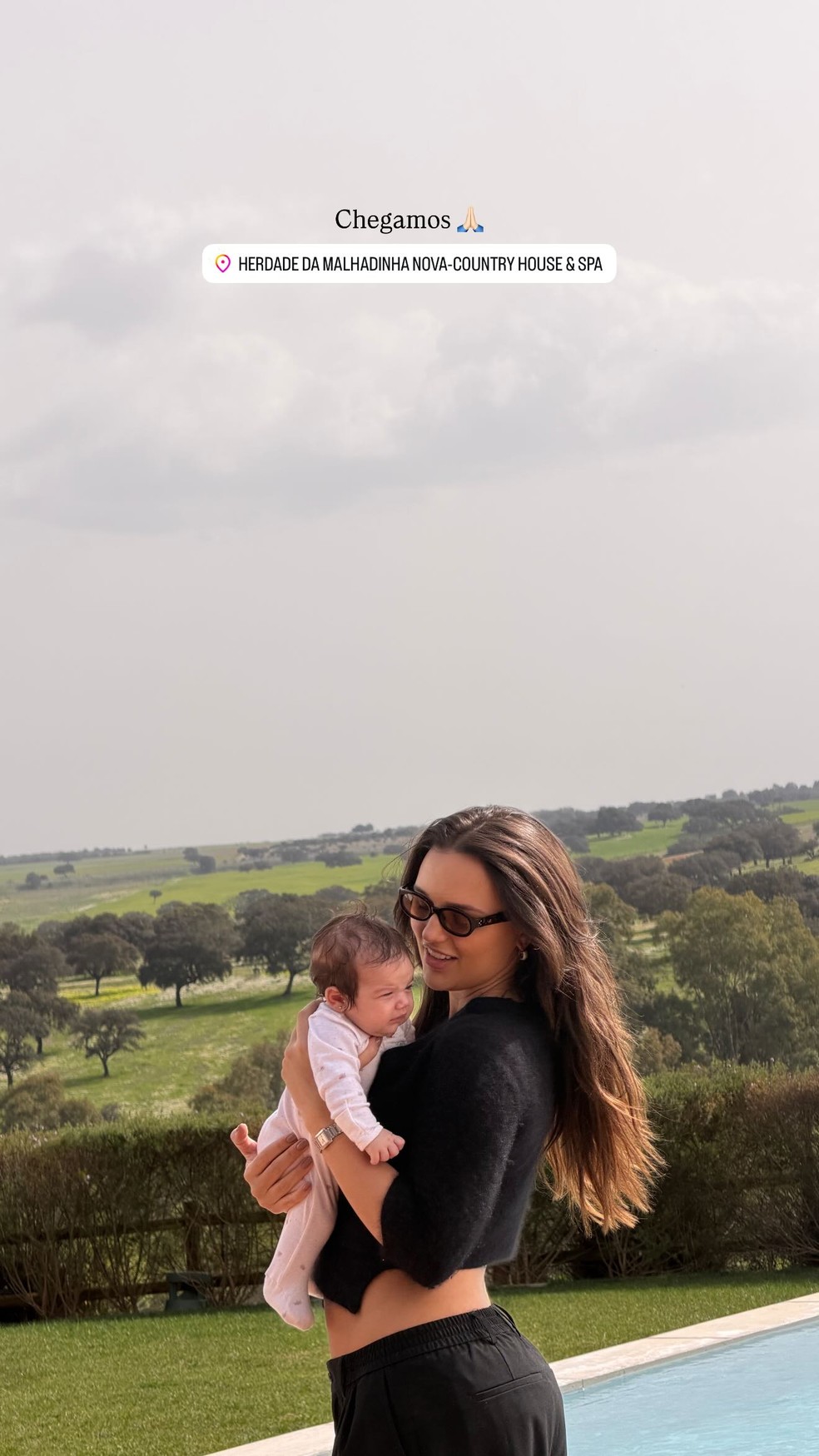 Rafa Kalimann posta novos registros de viagem em família — Foto: Reprodução/Instagram