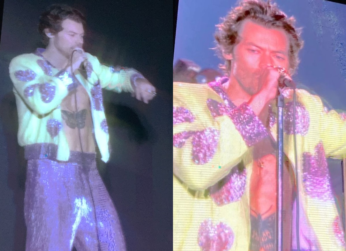 Harry Styles empolga fãs no Rio e promete nova tattoo em homenagem ao