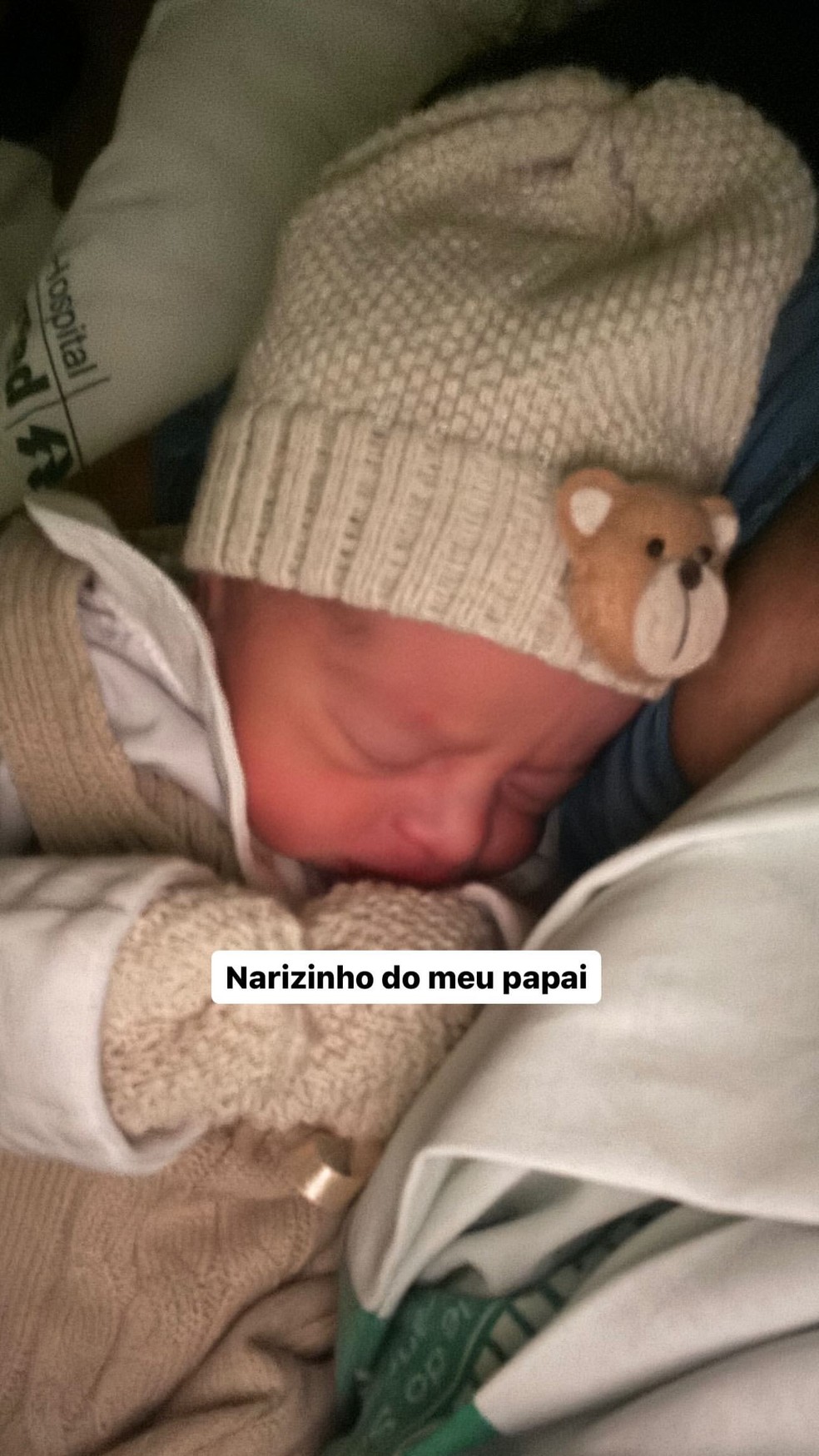 Post de Ary Mirelle, noiva de João Gomes — Foto: Reprodução/Instagram