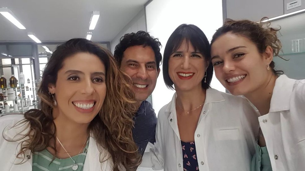 Camila Alves, Cleber Tolini, Moira Braga e Sophie Charlotte — Foto: Reprodução do Instagram